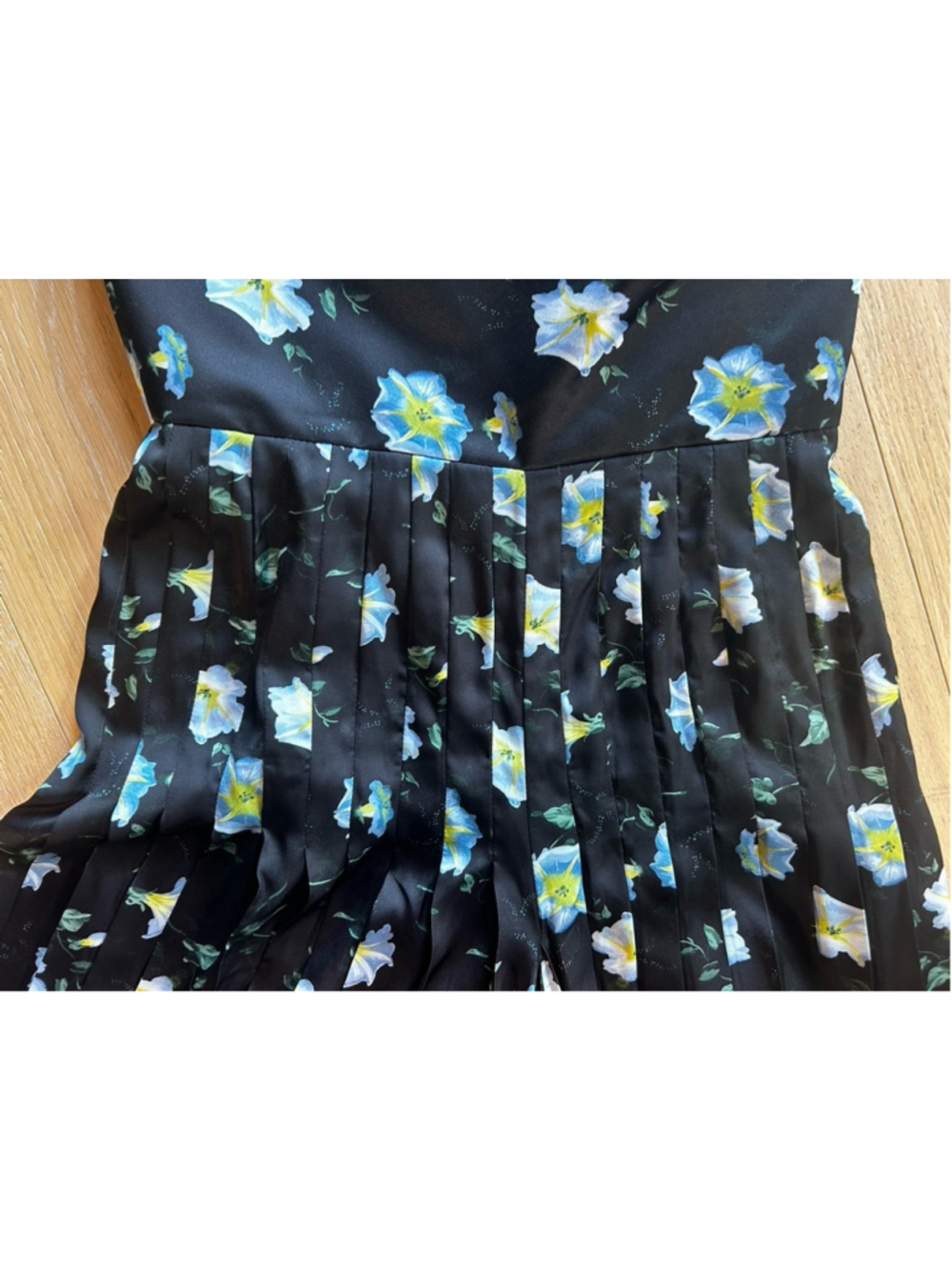 Flor et al One Shoulder Floral Jumpsuit Palazzo Pants Formal Maxi - Picture 7 of 12
